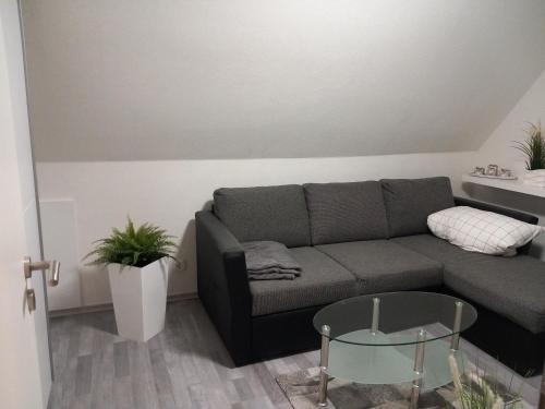 Ferienwohnung Conradsにあるシーティングエリア