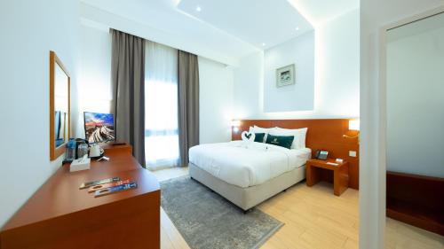 Postel nebo postele na pokoji v ubytování Acacia Hotel by Blue Collection