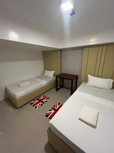 H Mansion Hotelにあるベッド