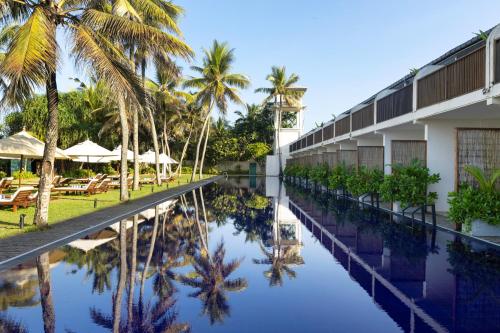 a view of the pool at the resort at EKHO Surf Bentota in Bentota