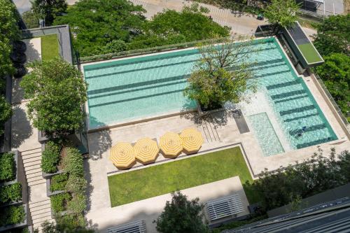Πισίνα στο ή κοντά στο NEU 1Bdrnear Airport Pool Gym Mega Bangna