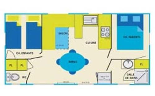 Galeriebild der Unterkunft Camping - Piscine - ccagfdb in Clairvaux-les-Lacs