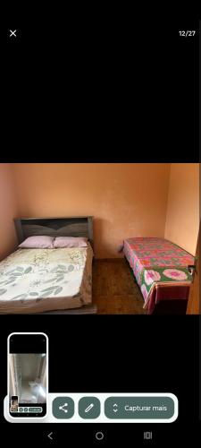 Katil atau katil-katil dalam bilik di Sítio só rosa