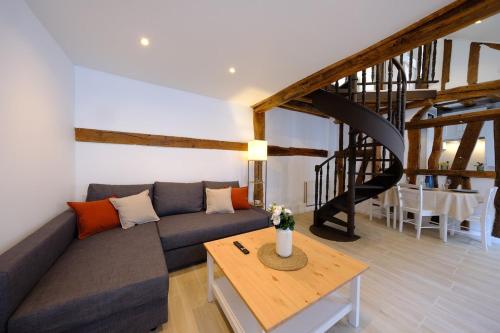 Rouen centre - Duplex cosy pour 5 personnes