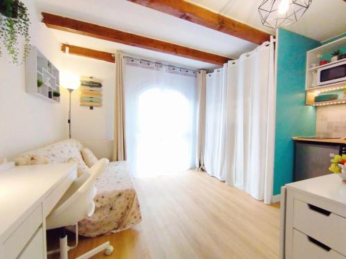 Postel nebo postele na pokoji v ubytování L'ESCALE AIXOISE - Centre Historique - 5min à pieds Cours Mirabeau - by experienceimmo