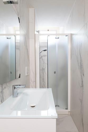Koupelna v ubytování Villa dell'Artista - Camere con bagno privato in Villa storica