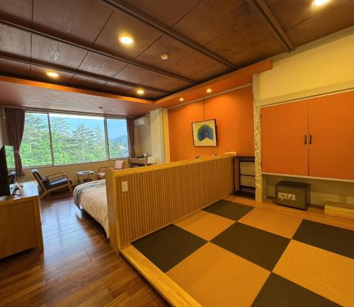Area soggiorno di Kurobe Sun Valley Hotel - Vacation STAY 90890v