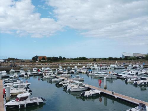 Appartement à Courseulles-sur-Mer avec Vue sur Port et Parking - FR-1-746-33