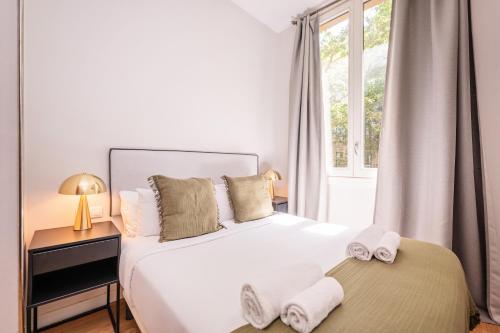 En eller flere senge i et værelse på Sweett - La Villarroel