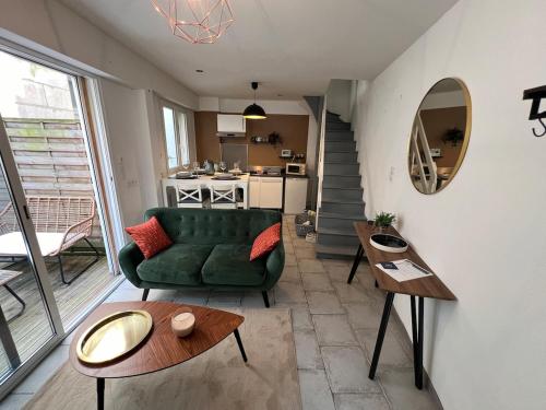 Χώρος καθιστικού στο L' Arène Romaine