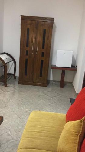 Ruang duduk di Snapper guste house