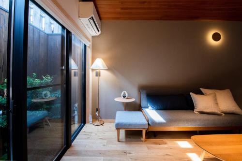 Posezení v ubytování KACHŌ Serenity