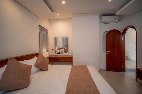 Katil atau katil-katil dalam bilik di Hastana Villa