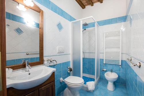 Kúpeľňa v ubytovaní Fattoria il Casone