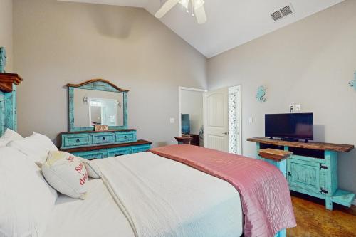 Cama o camas de una habitación en Casa de la Encla