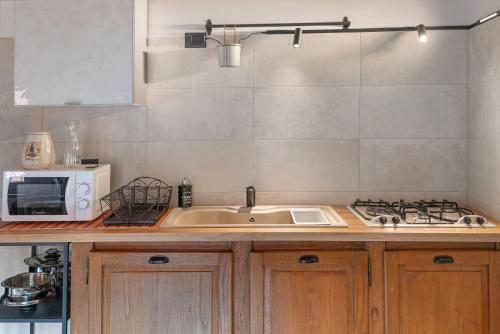 Dapur atau dapur kecil di Maison Nature e Relax Rubino