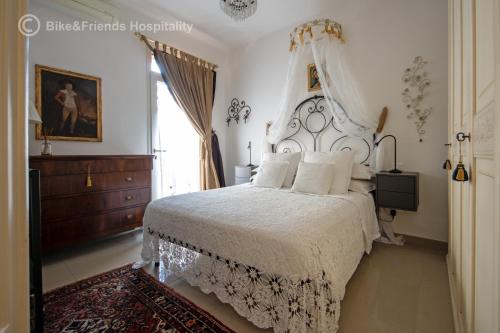 Giường trong phòng chung tại Civico 46