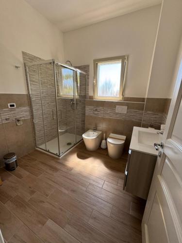 Ένα μπάνιο στο B&B White Rooms Salento