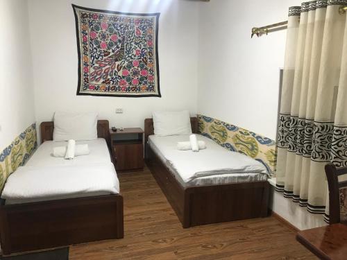 Letto o letti in una camera di Ohun karavan saray historical 18th century hotel