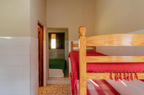 Postel nebo postele na pokoji v ubytování Chacara otima localizacao, piscina e churrasqueira
