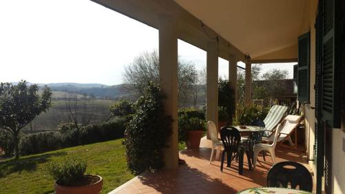 Balkoni atau teres di Agriturismo La Grada