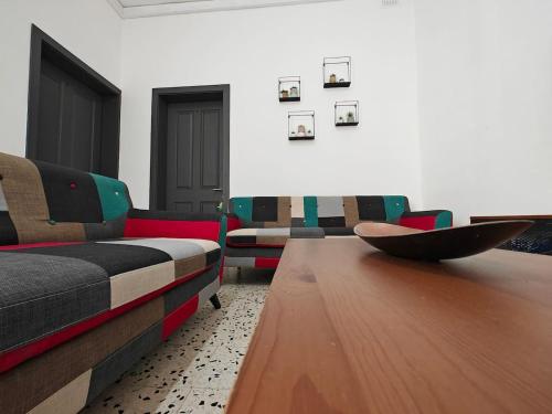 Χώρος καθιστικού στο Cosy room 7