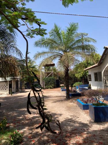 Taman di luar Rest & Recharge Here