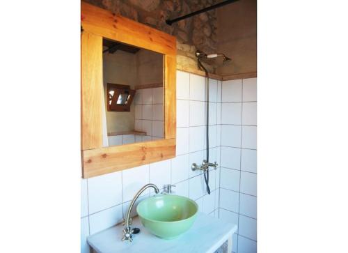 Et badeværelse på Casa rural Cal Farriol