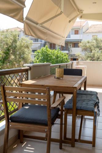 Balkoni atau teres di Moiras apartments