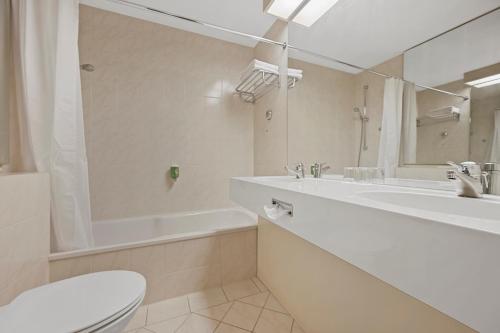 Koupelna v ubytování Schwarzwaldapartment Nr 24 40qm Doppelbett Rustikal