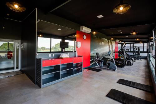 Fitness centrum a/nebo fitness zařízení v ubytování Rio Hotel by Bourbon Indaiatuba