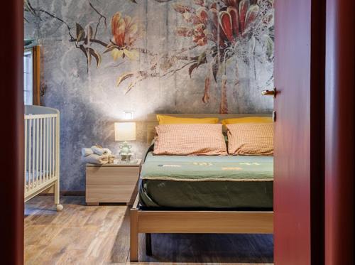 Ένα ή περισσότερα κρεβάτια σε δωμάτιο στο B&B Locanda Cistercense
