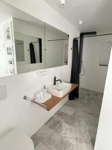 Salle de bains dans l'établissement LutherStudios