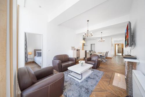 Χώρος καθιστικού στο Le Home Carnot - Hypercentre de Beaune
