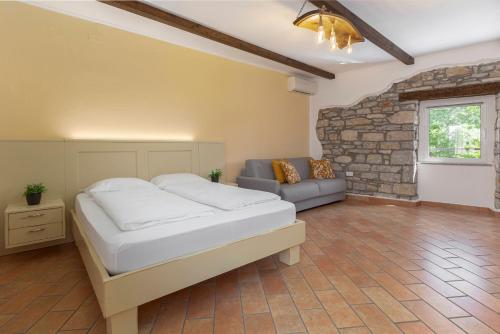 Cama o camas de una habitación en Ražman Wine Rooms