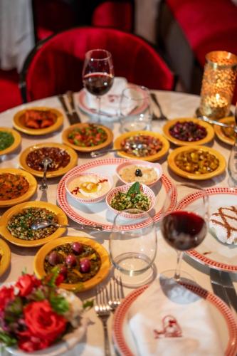 Comida en el riad o alrededores