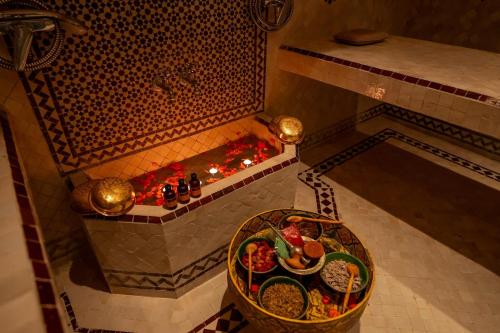 Comida en el riad o alrededores
