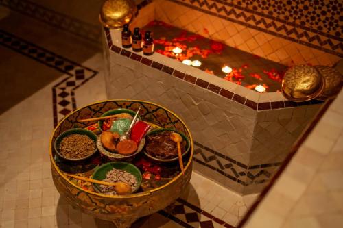 Comida en el riad o alrededores