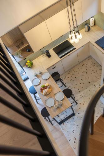 Dapur atau dapur kecil di Przystanek Cisza