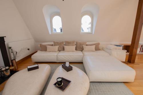 Et opholdsområde på Appartement Triangle d'Or