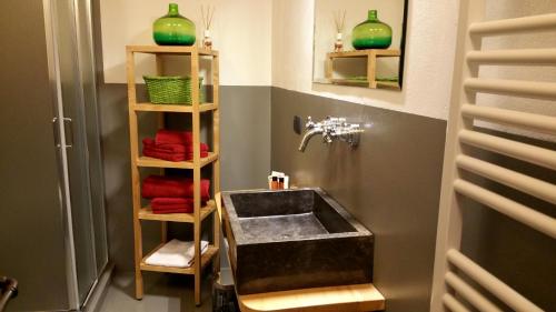 Ванна кімната в Scalette di Piazza B&B