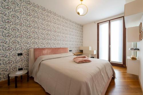 Postel nebo postele na pokoji v ubytování Venezia, Ca' Mimosa