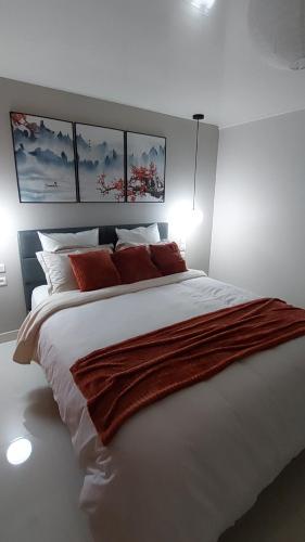 Cama ou camas em um quarto em Le torii