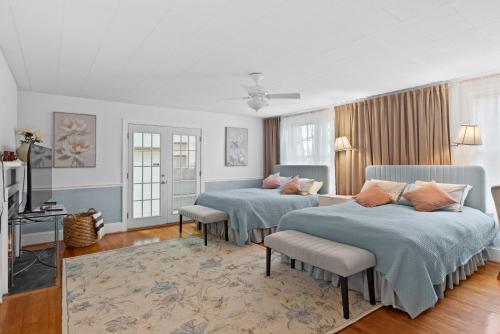 Ένα ή περισσότερα κρεβάτια σε δωμάτιο στο Bright and Spacious Stay