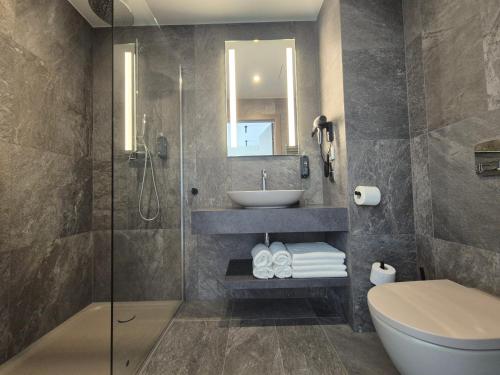 Ένα μπάνιο στο Apartament Lake & Hill View w Karkonoszach