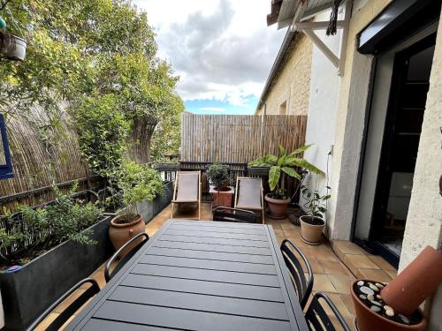 Loft, terrasse, Montpellier, quartier carré du roi, Arceaux,