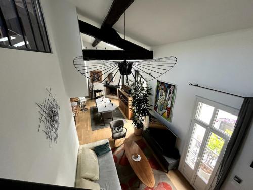 Loft, terrasse, Montpellier, quartier carré du roi, Arceaux,