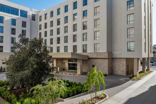 an image of the front of a building at AC Hotel Pasadena in Pasadena