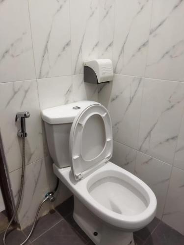 Koupelna v ubytování Grya Pyramyt