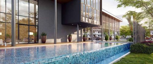Bazén v ubytování Sampoisgt Villa Homestay - Near Bangi Avenue, BACC, UKM, GMI, EVO, Bangi Gateway, KIPMall nebo v jeho okolí